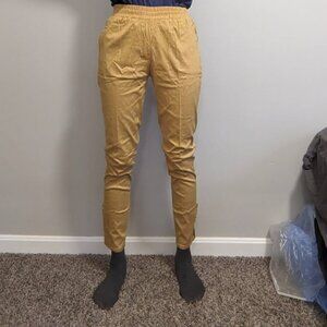 Mustard Indian potli pants